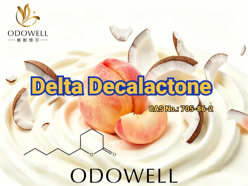 ODOWELL-ek Delta Decalactone aurkezten du: koko-mertxika-laktona krematsua usain gozo eta tropikalen diseinurako