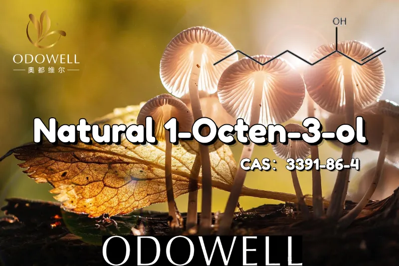 ODOWELL-ek 1-Octen-3-ol naturala gomendatzen du perretxiko antzeko eta lur zaporeko aplikazioetarako