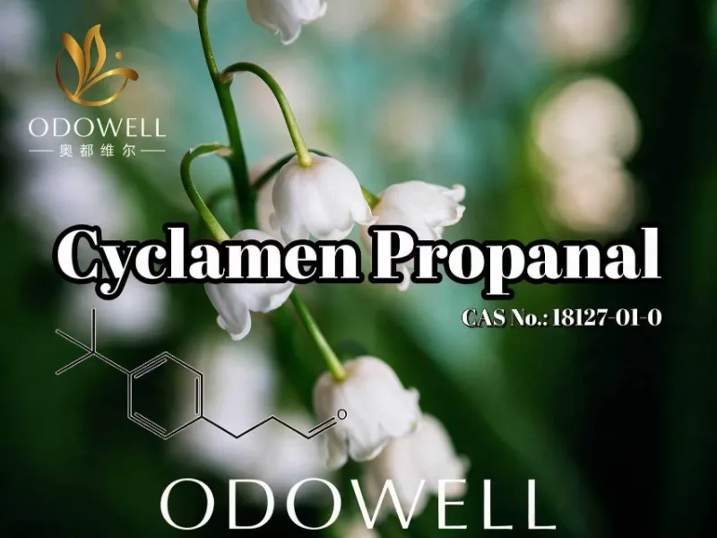 ODOWELL-ek Cyclamen Propanal gomendatzen du lore fresko eta muguet usain aplikazioetarako