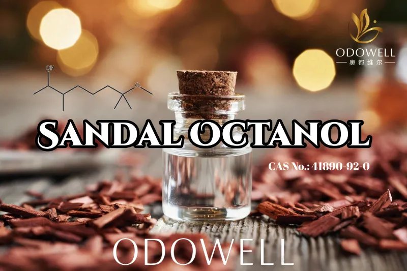 ODOWELL-ek Sandal Octanol gomendatzen du Sandalwood eta lore-zurezko usain aplikazioetarako